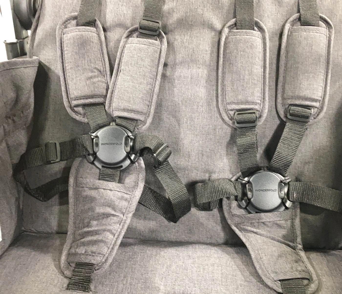 Wonderfold W4S 2.0 Multifunctional Stroller Wagon, Charcoal Grey, White Frame, 2021 6 Wonderfold W4S 2.0 Multifunctional Stroller Wagon, Charcoal Grey, White Frame, 2021 - Image 6