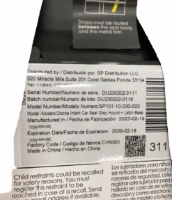Doona Infant Car Seat & Stroller Combo, Grey Hound, 2023 24 Doona Infant Car Seat & Stroller Combo, Grey Hound, 2023 -Tiny Steps House 02cc4006 f0c6 4c39 92f4 638130b05f30