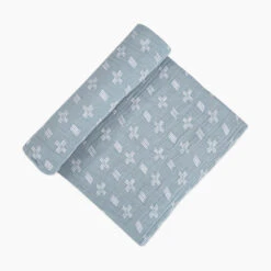 Crane Baby Cotton Muslin Single Swaddle, River Dash -Tiny Steps House 04e77517 8176 4ab7 b818 15216ed9191b b1da0603 6c73 4d7a 9010 8586bcba8b4c