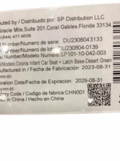 Doona Infant Car Seat & Stroller Combo, 2023, Desert Green -Tiny Steps House 0528bb6a fcc7 4247 aff1 87bf54df91dc