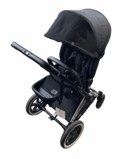 Cybex PRIAM Stroller, Chrome With Black Details, Stardust Black -Tiny Steps House 07a47617 a1d8 40de b03c 918563d458e7