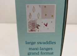 Aden + Anais Large Cotton Muslin Swaddle, 4pk, Dahilas -Tiny Steps House 082e0b2769e2ecf74b61c5c859f09070