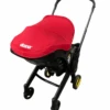 Doona Infant Car Seat & Stroller Combo, 2023, Flame Red