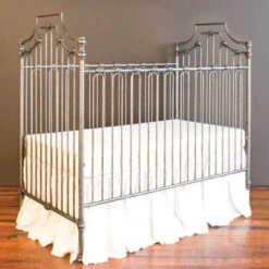 Bratt Decor Parisian Convertible Crib, With Daybed Conversion Kit & Newton Mattress