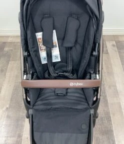 Cybex Gazelle S Modular Stroller, Deep Black, 2021 -Tiny Steps House 0c013de3446b0d8c465141784af90d9b