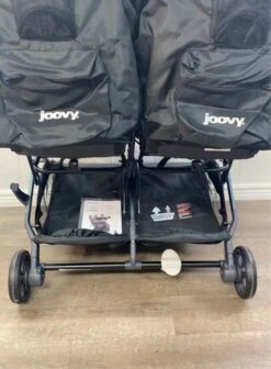 Joovy Kooper X2 Double Stroller, Forged Iron, 2021 -Tiny Steps House 0e03e04b1ad6aa82b9c443d9f850e45d