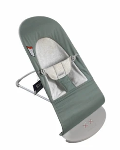 BabyBjorn Bouncer Balance, Light Sage/Gray, Light Gray Frame