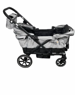 Larktale Caravan Coupe (2 Seater) Stroller Wagon, 2023, Gray/Black 15 Larktale Caravan Coupe (2 Seater) Stroller Wagon, 2023, Gray/Black -Tiny Steps House 116acd95 b314 461e b3aa df66d88eea00