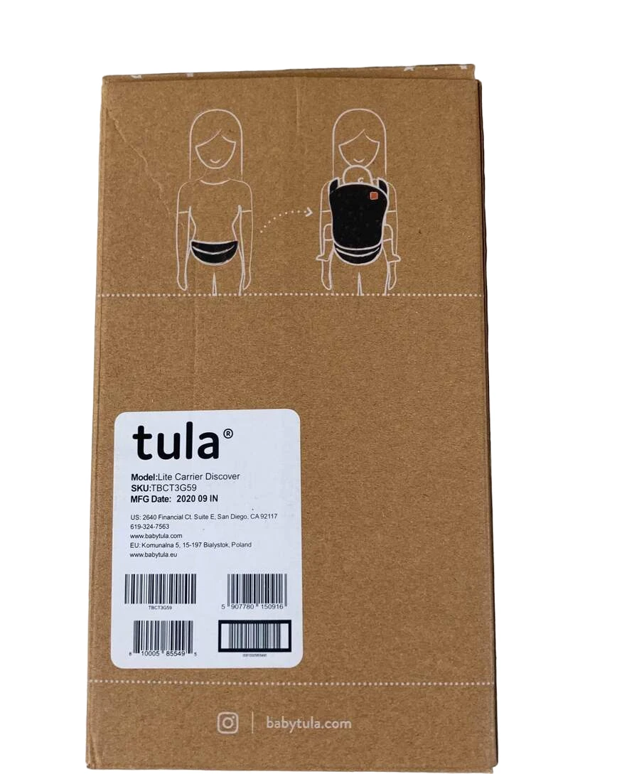 Baby Tula Lite Compact Baby Carrier, Discover 8 Baby Tula Lite Compact Baby Carrier, Discover - Image 8