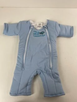 Baby Merlin's Magic Sleepsuit, Smal,l 3-6 Months, Cotton, Blue