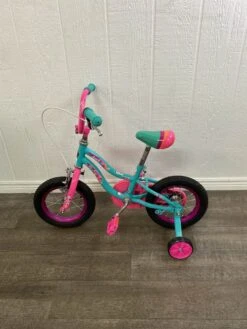 Schwinn Duet 12” Kids Bike, Teal Blue