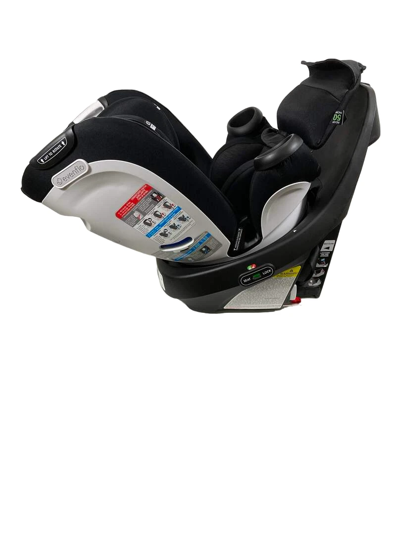 Evenflo Gold Revolve 360 Extend All-in-one Rotational Car Seat With SensorSafe, Onyx, 2023 3 Evenflo Gold Revolve 360 Extend All-in-one Rotational Car Seat With SensorSafe, Onyx, 2023 - Image 3