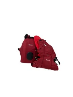 Diono Carus Essentials 3-in-1 Carrying System Baby Carrier, Red -Tiny Steps House 19602d802927d6d3664663258e5ef236