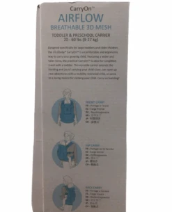 Lillebaby CarryOn Airflow Carrier Toddler Size, Black -Tiny Steps House 1ae2c9c3 a75e 4f82 932a 1a07e5f1dcbc