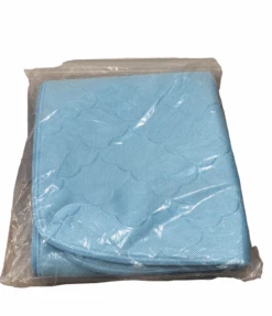 Newton Waterproof + Breathable Mattress Pad, Blue -Tiny Steps House 1b03dc71 40c4 4743 8103 108786533be9