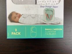 SwaddleMe Original Swaddle Wrap With Easy Change 2pk, S/M, Kiss Ya -Tiny Steps House 1c04265fa3b10d7376eee08e3aab3bd0