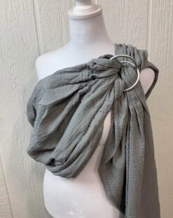 Moby Ring Sling, Pewter 17 Moby Ring Sling, Pewter -Tiny Steps House 1d33a3c0063c70e77b117921d48d7062