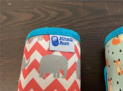 Miracle Bean Neoprene Baby Bottle Sleeves, 8oz 6 Miracle Bean Neoprene Baby Bottle Sleeves, 8oz -Tiny Steps House 1efc67b63b61fb51554dd812d1ce453f