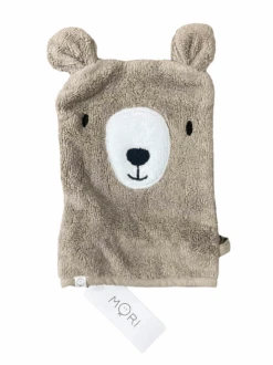 Mori Animal Towel Mitt, Bear