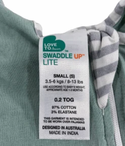 Love To Dream Swaddle Up Lite 0.2 Sleep Sack, Olive, Small -Tiny Steps House 225b14b3 ffb1 46ef 87e8 a056b2a2af91