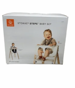 Stokke Complete Steps High Chair With Nordic Cushion, Natural -Tiny Steps House 23047da8 1cbf 46e9 988f 8b2d3bed52b4