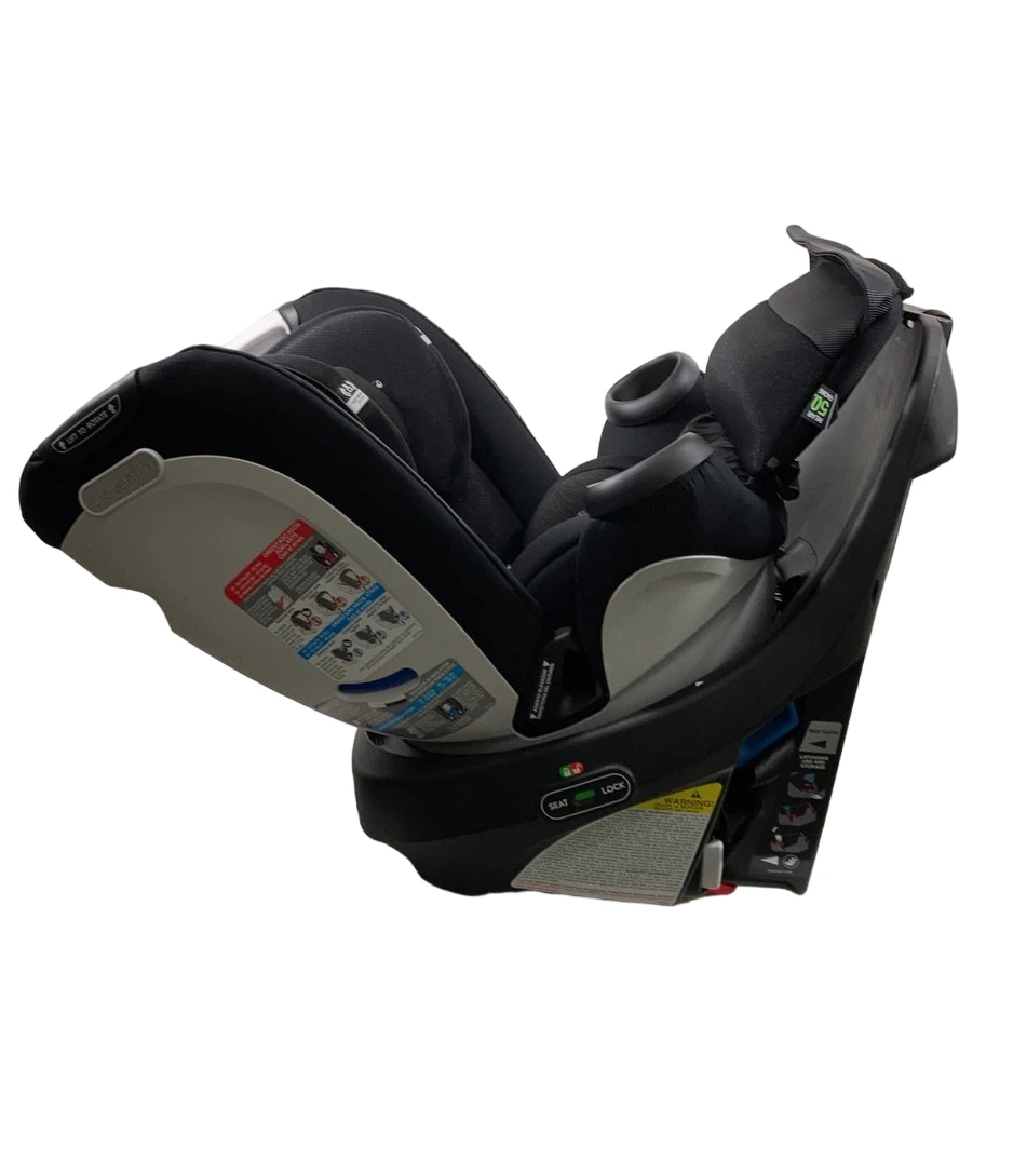 Evenflo Gold Revolve 360 Extend All-in-one Rotational Car Seat With SensorSafe, 2023, Onyx 3 Evenflo Gold Revolve 360 Extend All-in-one Rotational Car Seat With SensorSafe, 2023, Onyx - Image 3