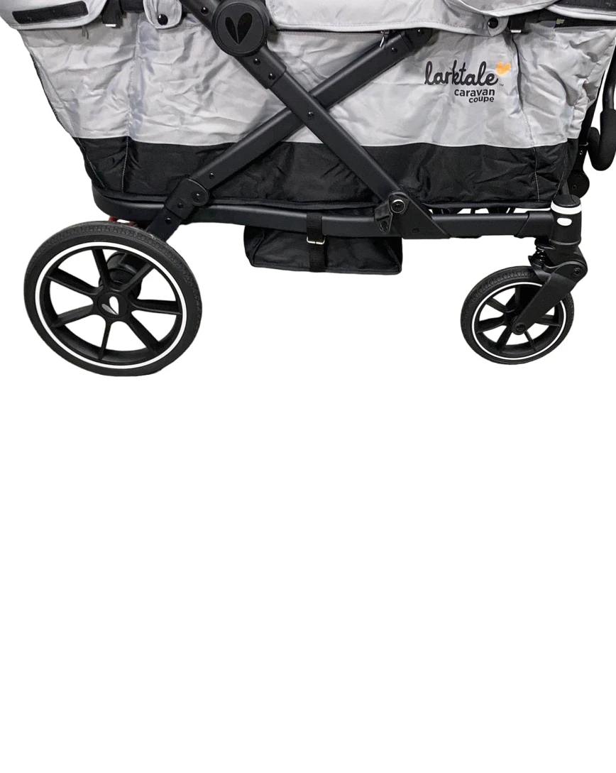 Larktale Caravan Coupe (2 Seater) Stroller Wagon, 2023, Gray/Black 11 Larktale Caravan Coupe (2 Seater) Stroller Wagon, 2023, Gray/Black - Image 11