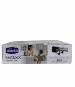 Chicco FastLock Hook-On High Chair, Black -Tiny Steps House 2a45783a b8eb 4c19 988a 9870d4c8ca9e