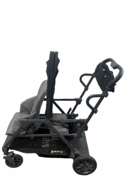 Joovy Caboose S Too Sit And Stand Double Stroller, 2018, Black Melange -Tiny Steps House 2e867786 4834 4a47 bef8 97ecc8719c78