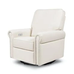 Namesake Linden Electronic Recliner And Swivel Glider, Performance Cream Eco Weave -Tiny Steps House 31RMX LhBrL. SL500