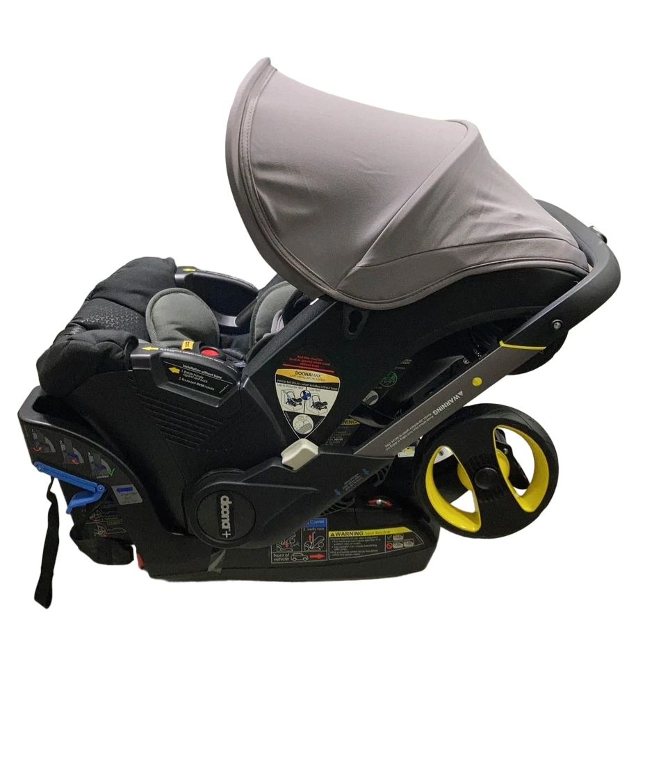 Doona Infant Car Seat & Stroller Combo, Grey Hound, 2023 7 Doona Infant Car Seat & Stroller Combo, Grey Hound, 2023 - Image 7