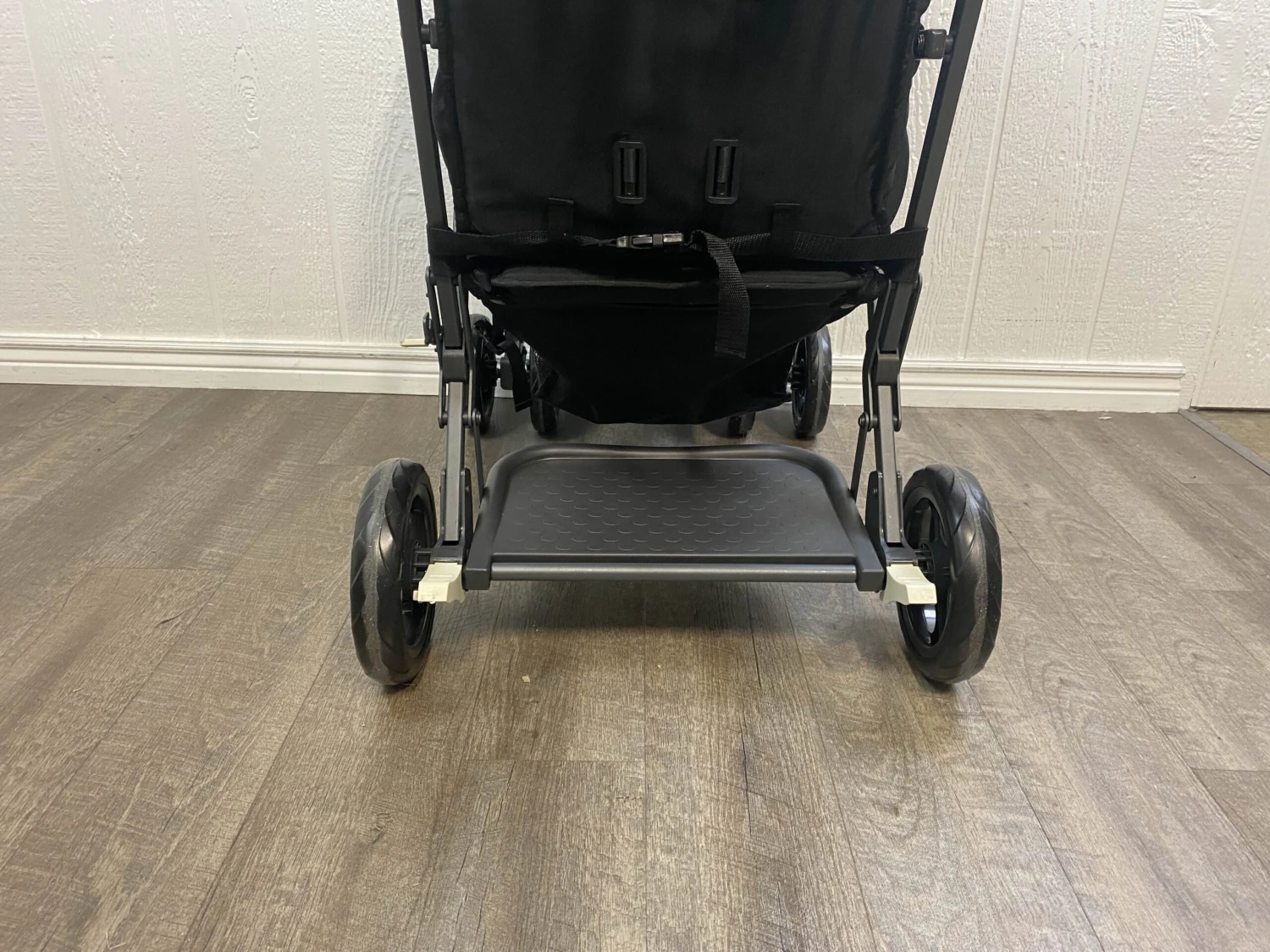 Joovy Caboose Too Graphite Sit And Stand Double Stroller, Black, 2021 9 Joovy Caboose Too Graphite Sit And Stand Double Stroller, Black, 2021 - Image 9