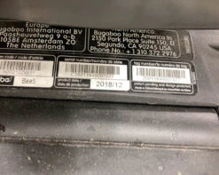 Bugaboo Bee5 Stroller, 2018, Blue Melange, Black -Tiny Steps House 35f594c7461f9969ed367ad3924f7a65