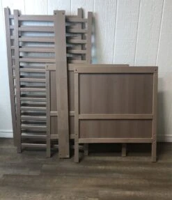 IKEA SUNDVIK Crib, Grey-Brown -Tiny Steps House 3791e9926fcbd49ddcab1b6675593e23