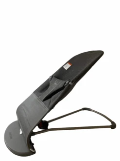 BabyBjorn Bouncer Bliss, Charcoal Gray 3D Jersey -Tiny Steps House 39d04e81 0f3c 41c4 90c3 b4a4ccdbcae2