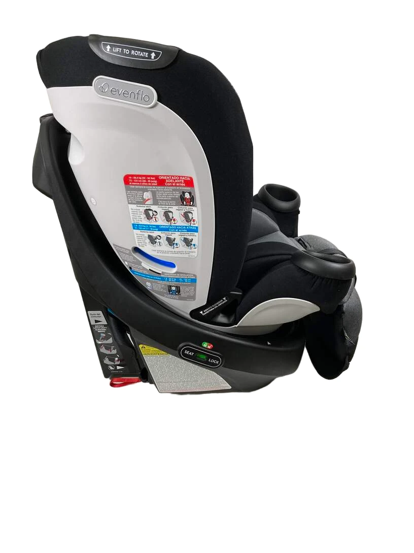 Evenflo Gold Revolve 360 Extend All-in-one Rotational Car Seat With SensorSafe, Moonstone, 2023 3 Evenflo Gold Revolve 360 Extend All-in-one Rotational Car Seat With SensorSafe, Moonstone, 2023 - Image 3