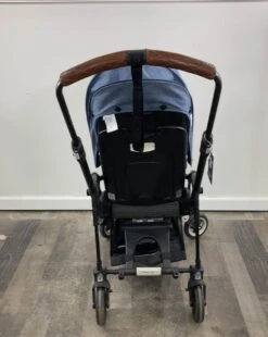 Bugaboo Bee5 Stroller, 2018, Blue Melange, Black -Tiny Steps House 3d2bcf432dbbc9ca3366265d58fe6b43