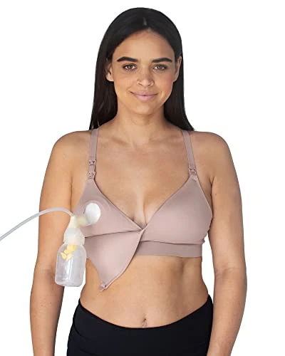 Kindred Bravely Minimalist Hands-free Pumping And Nursing Plunge Bra, Lilac Stone Size S-b 4 Kindred Bravely Minimalist Hands-free Pumping And Nursing Plunge Bra, Lilac Stone Size S-b - Image 4
