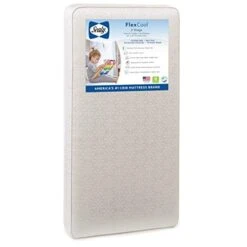 Sealy FlexCool 2-Stage Crib Mattress, Starlights -Tiny Steps House 412x1vqJ2HL 7cbb422c fe18 484e b473 b10c5c6d1492