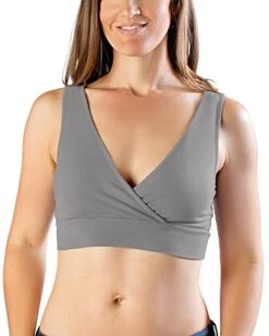 Kindred Bravely French Terry Racerback Nursing And Sleep Bra, Grey, Small -Tiny Steps House 41VxpE70z6L. SL500 c440e3ca 3bce 4e55 8a51 38ef90b7415c
