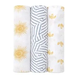 Aden + Anais Silky Soft Swaddles, 3 Pack, Golden Sun 7 Aden + Anais Silky Soft Swaddles, 3 Pack, Golden Sun -Tiny Steps House 41 g8aE57VL ee580b78 3926 418a a6f8 e117d85611cf