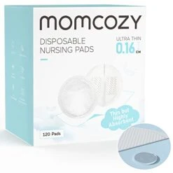 Momcozy Ultra Thin Disposable Nursing Pads, 120 Ct