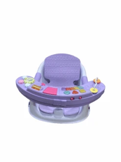 Infantino Music & Lights 3-in-1 Discovery Booster, Lavender