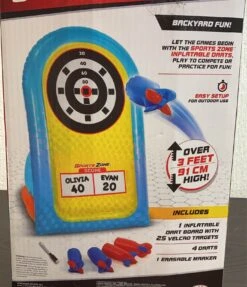 Sports Zone Lawn Darts Game Inflatable Set -Tiny Steps House 4669750966e82491692d1f3ff3847cfb