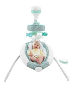 Fisher Price Cradle 'n Swing, Soothing River -Tiny Steps House 46dbdc37 1fdf 4999 8c78 62c509ae9a3e