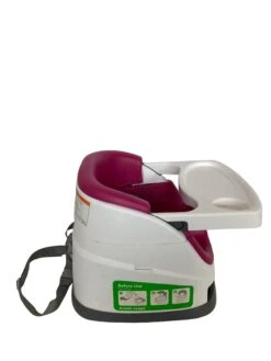 Ingenuity Baby Base 2-in-1 Booster Seat, Pink Flambe -Tiny Steps House 482b7b9d17c46b4ad5b80b9774aec2f2
