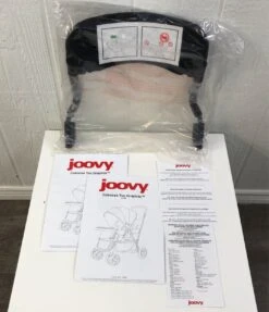 Joovy Caboose Too Graphite Sit And Stand Double Stroller, 2020, Black -Tiny Steps House 48bdc18c66ee79c136b6b543101b2bc5