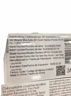 Doona Infant Car Seat & Stroller Combo, 2023, Grey Hound -Tiny Steps House 490316fe b2bf 4a7c a6b8 5d864a34c4a8