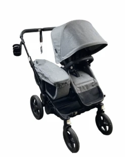 Bugaboo Donkey 2 Stroller Mono, Grey Melange, 2018