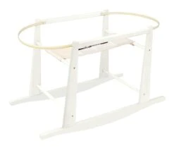 Jolly Jumper Bassinet Stand, Antique White -Tiny Steps House 4bc4ac45 fa5f 44c5 aa9d c2170ec398b0